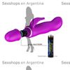 Vibrador estimulador con masajeador de clitoris